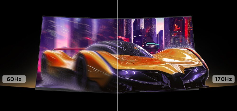 Monitor TCL 34R83Q 34 3440x1440px 170Hz 1 ms [GTG] Curved rozdzielczość odświeżanie czas reakcji