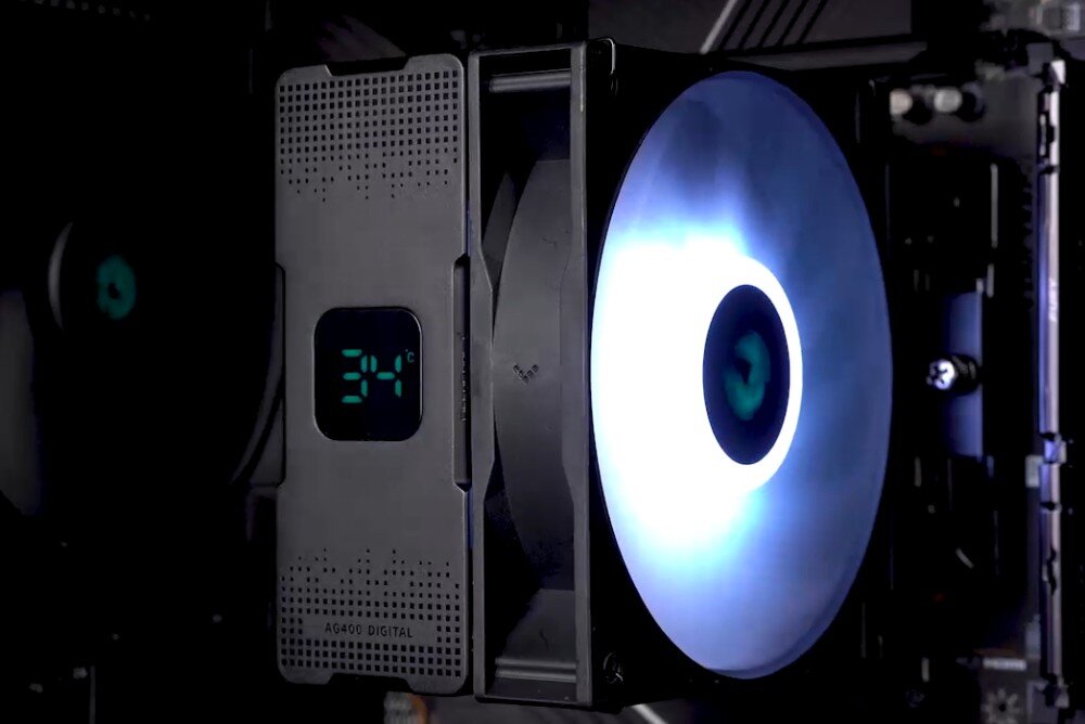 Chłodzenie CPU DEEPCOOL AG400 Digital Plus Czarny opis