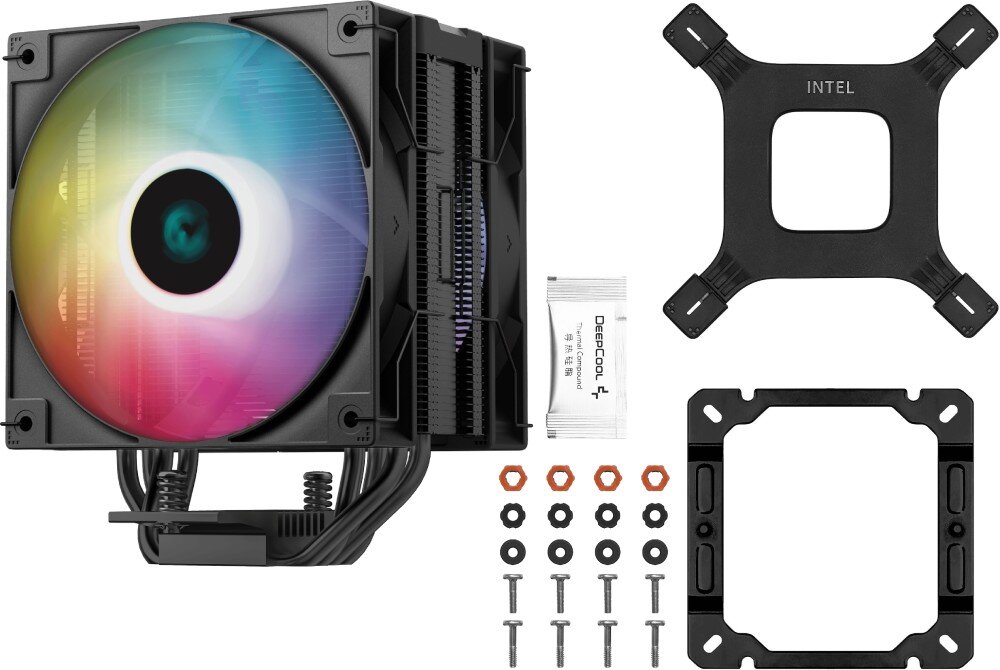 Chłodzenie CPU DEEPCOOL AG400 Digital Plus Czarny opakowanie zestaw