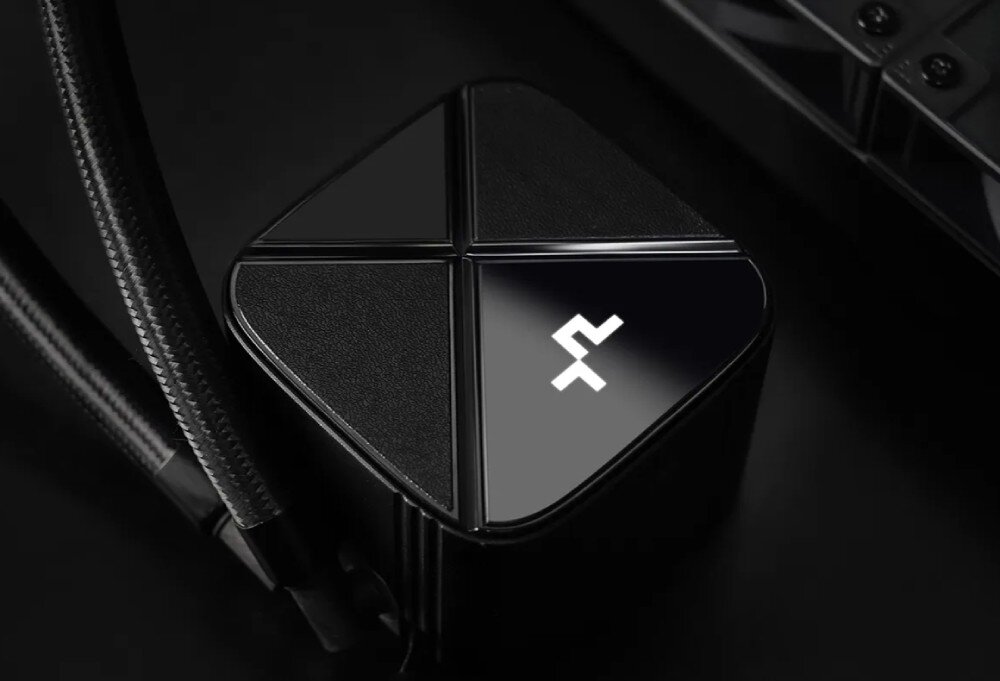 Chłodzenie wodne DEEPCOOL LS520S Zero Dark pompa silnik mikrokanały miedziana płytka