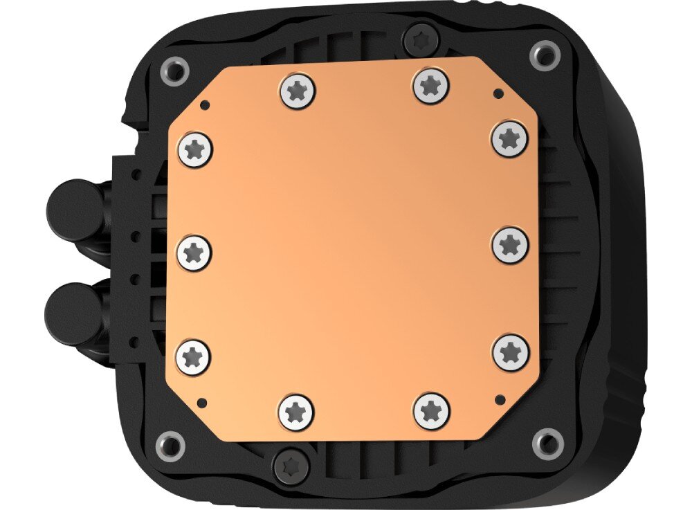 Chłodzenie wodne DEEPCOOL LS520S Zero Dark kompatybilność gniazda procesory pasta termoprzewodząca