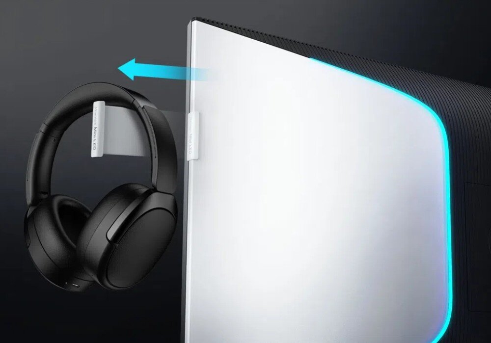 Monitor TCL 27R83U 27 3840x2160px 160Hz 1 ms [GTG] uchwyt na słuchawki logo joystick obsługa