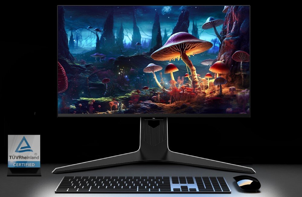 Monitor TCL 27R83U 27 3840x2160px 160Hz 1 ms [GTG] ochrona oczu niebieskie światło certyfikat