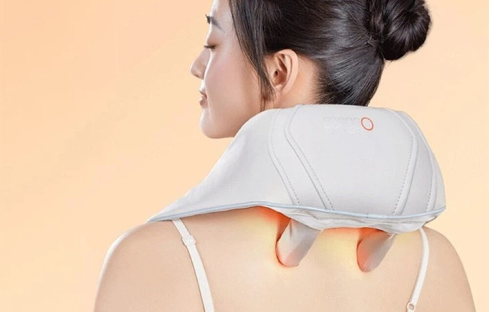 Masażer do karku PANGAO K6 Symulowany masaż Miękkie głowice profesjonalny punkty akupunkturowe ramiona szyja ulga relaks