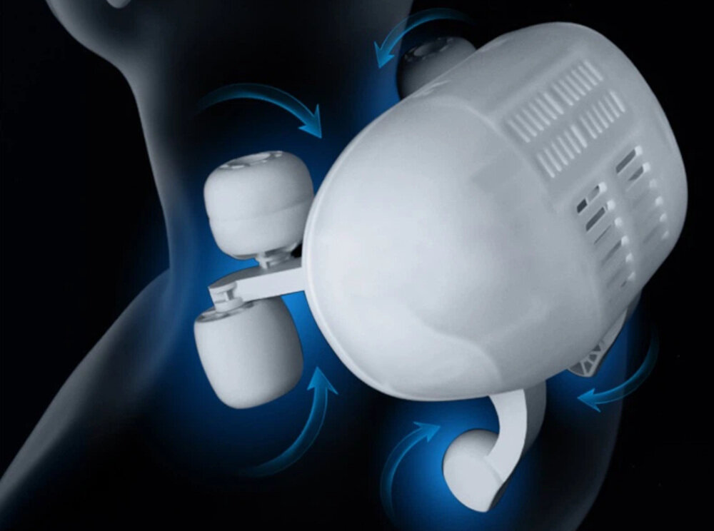 Masażer do karku PANGAO K6 ogrzewanie powierzchnia krążenie łagodzenie dwa ustawienia kompres relaks dostosowanie preferencje