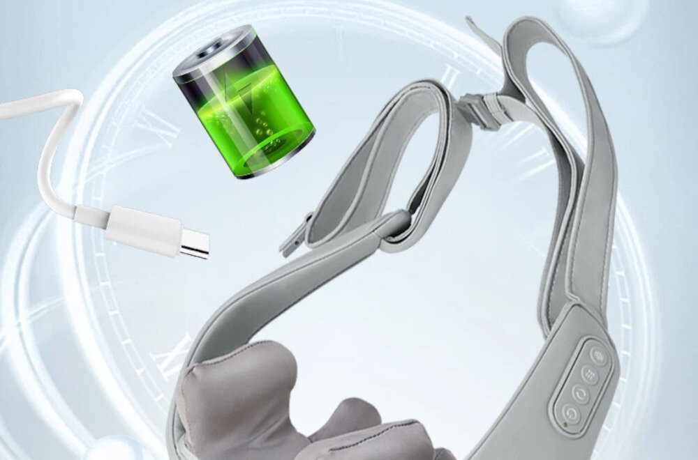 Masażer do karku PANGAO K6 Długi czas pracy bateria pojemnośc ładowanie wygoda wydajność