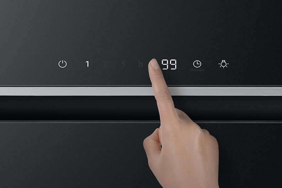 Samsung skośny NK24C7070WB - zdjęcie - Media Expert - sterowanie dotykowe