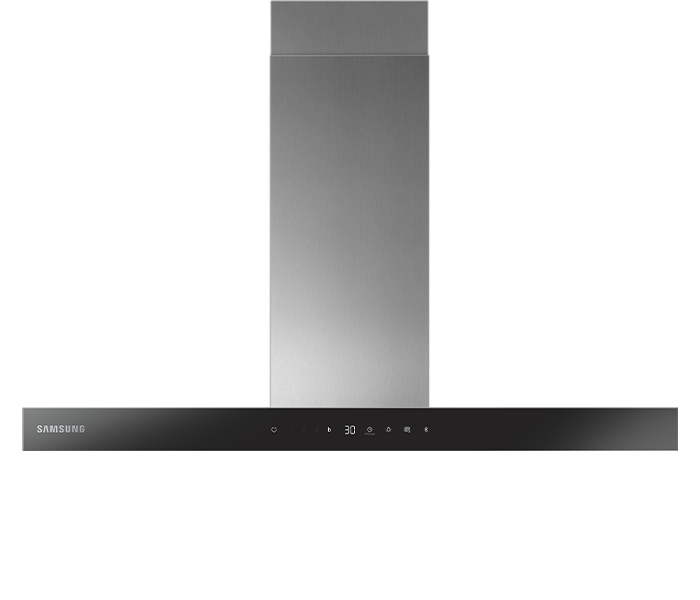 Stylowa i skuteczna wentylacja - okap kominowy Samsung NK36C5703TS