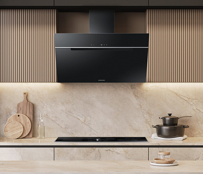 Okap skośny - NK36C7070WB - Media Expert Okap skośny Samsung NK36C7070WB w sklepie Media Expert