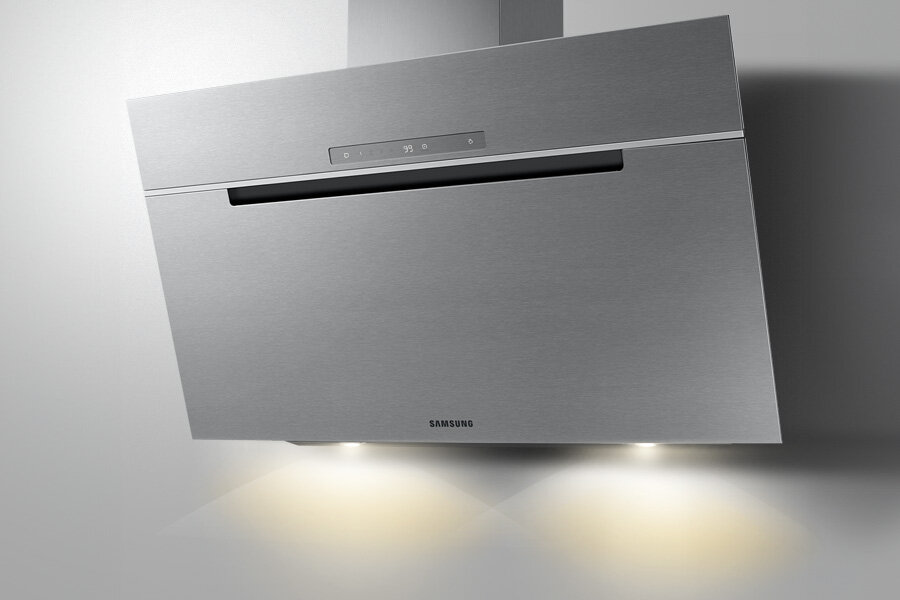 Media Expert - okap skośny Samsung NK36C7070WS - LED