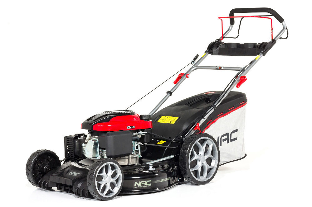 Kosiarka spalinowa NAC LS56-196L-HSDS-JR Loncin z napędem 560mm 3.2kW zadbany trawnik ciecie trawy piekny ogrod