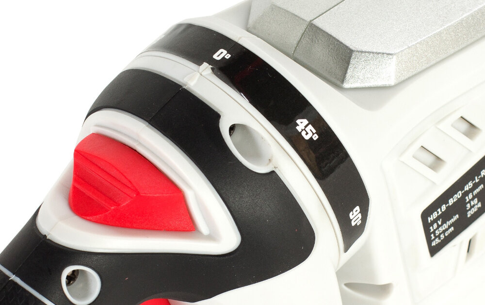 Nożyce do żywopłotów NAC HB20-B20-45-L-RH-S  455mm 18V akumulatorowe glowny uchwyt obrotowy obrot w prawo lub lewo w zakresie 180°