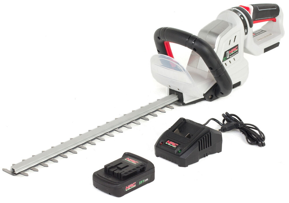Nożyce do żywopłotów NAC HB20-B20-45-L-RH-S  455mm 18V akumulatorowe zestaw