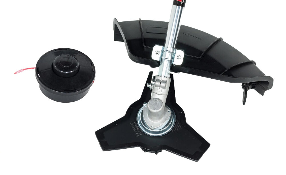 Kosa spalinowa NAC BP540-30B-V 2.2kW 7.2kg Żyłka + tarcza tnąca glowica z zylka tnaca o srednicy 2,4 mm podawana automatycznie szerokosc robocza 42 cm