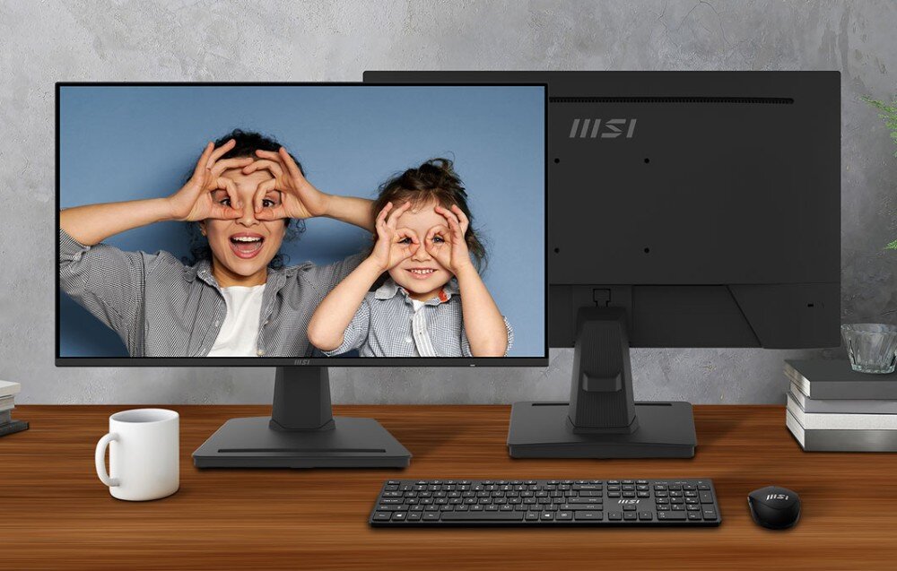 Monitor MSI Pro MP252 24.5 1920x1080px IPS 100Hz 1 ms [MPRT] wygląd zastosowanie