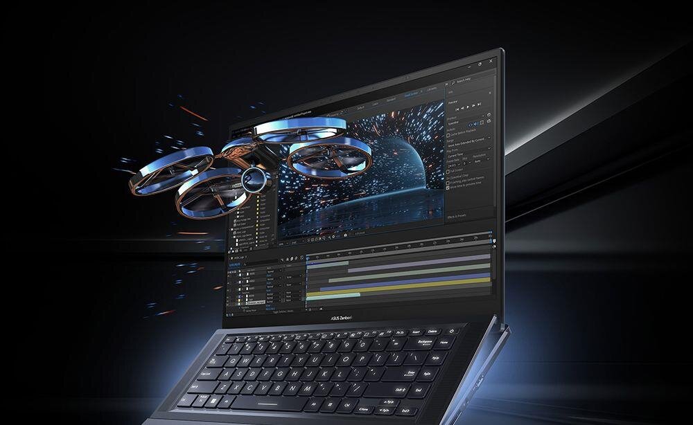 Laptop ASUS ZenBook Pro 16X UX7602BZ - ASUS Supernova SoM