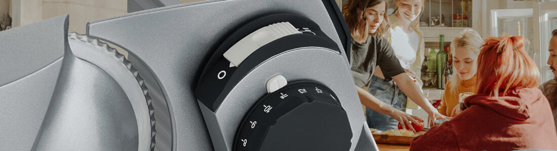 Krajalnica GRAEF Foldable MYtiny MT1006 Regulacja grubości dopasowanie plasterki preferencje porcje