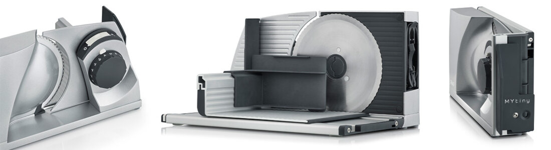 Krajalnica GRAEF Foldable MYtiny MT1000 Precyzyjne krojenie Ząbkowane ostrze ze stali nierdzewnej średnica cięcie 