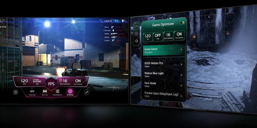 Telewizor LG 77G45LW - Game Optimizer