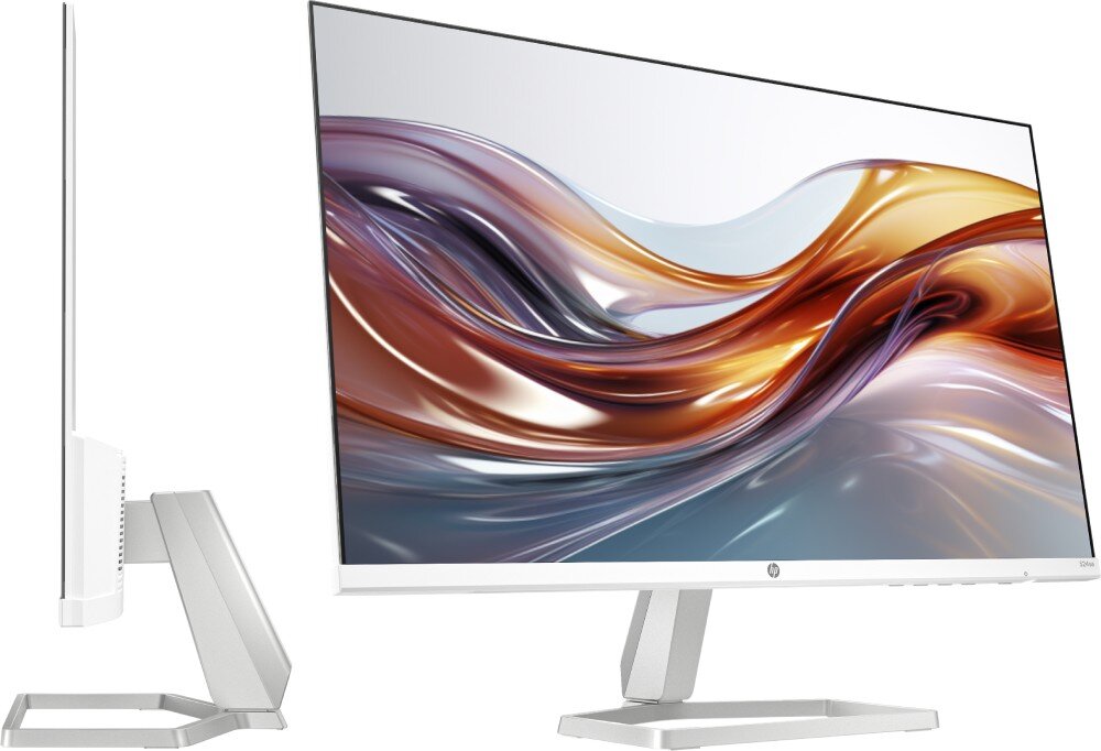 Monitor HP 524sa 23.8 1920x1080px IPS 100Hz konstrukcja wygląd regulacja komfort głośniki audio