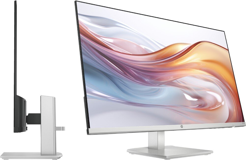 Monitor HP 527sh 27 1920x1080px IPS 100Hz konstrukcja wygląd ergonomia regulacja