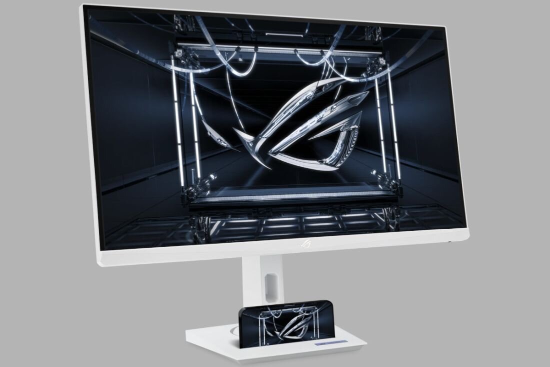 Monitor ASUS ROG Strix XG27ACS-W - Ergonomiczny design