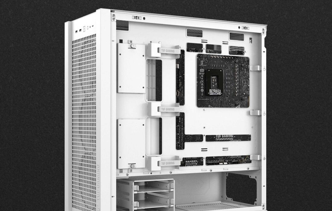 Obudowa ASUS TUF Gaming GT302 TG ARGB - atrakcyjny design