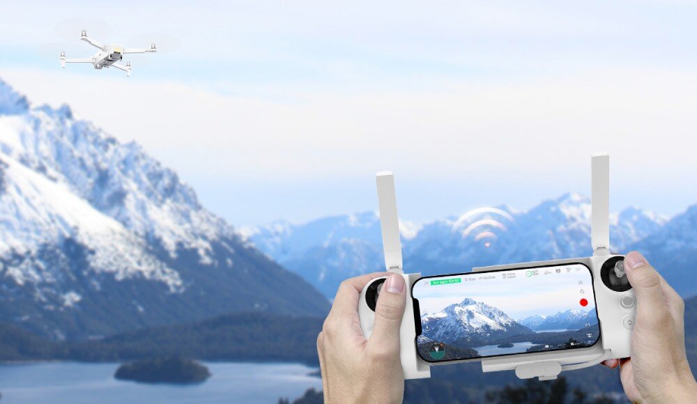 Dron FIMI X8 Pro Combo transmisja zasięg opóźnienia