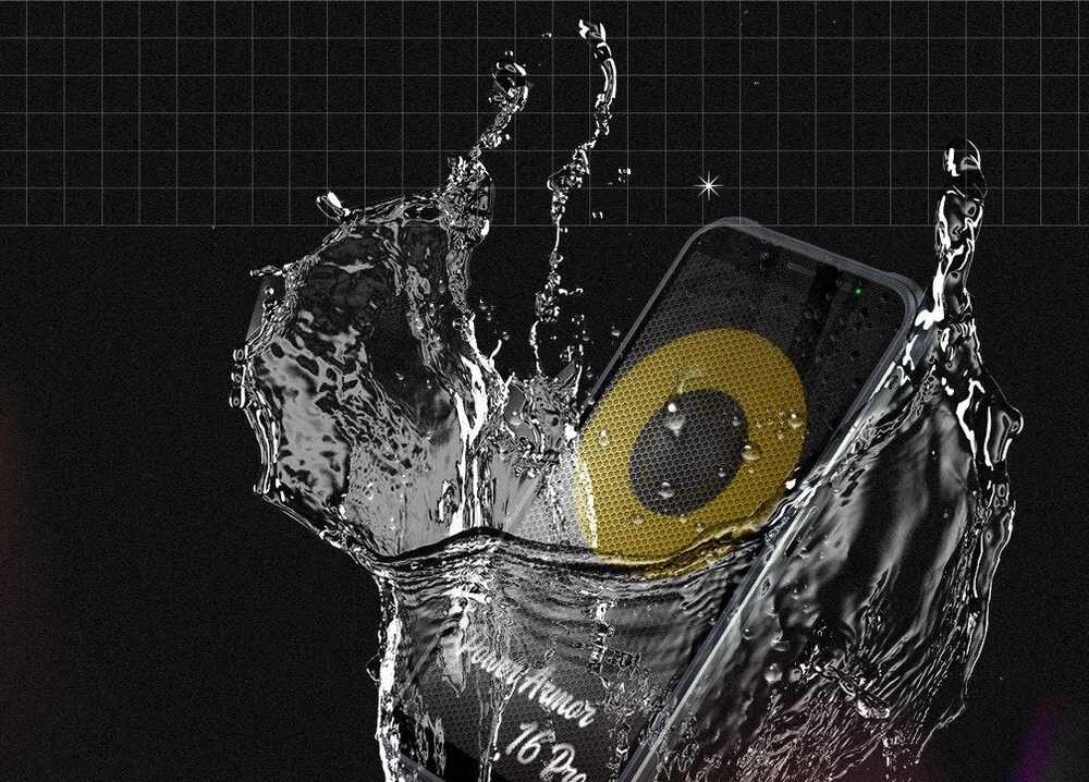 Smartfon ULEFONE Power Armor 16S głośnik 