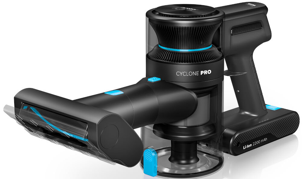 Odkurzacz NICEBOY Ion Hurricane H7 system filtracji HEPA technologia MAX Clean eliminacja 99,95% alergenów i cząsteczek dla alergików skuteczne czyszczenie poprawa jakości powietrza w domu zdrowsze środowisko życia