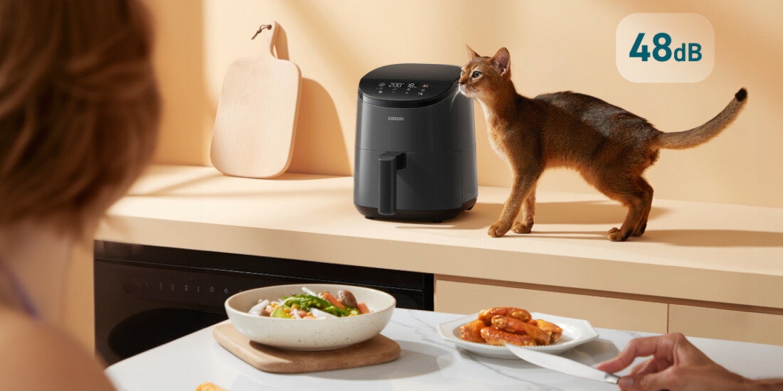 Frytkownica beztłuszczowa COSORI CAF-LI211-AEUR Lite Mini Air Fryer Cicha Praca spokój