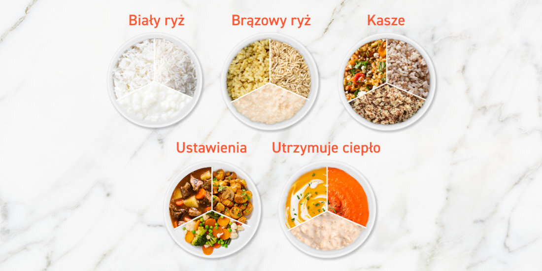 Wolnowar COSORI Slow Cooker CRC-R501-KEU Wielofunkcyjność 18 różnych programów możliwości przyrządzanie