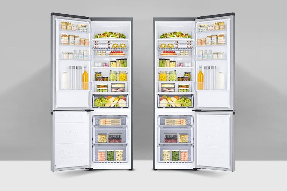 Drzwi można montować z prawej lub z lewej strony urządzenia