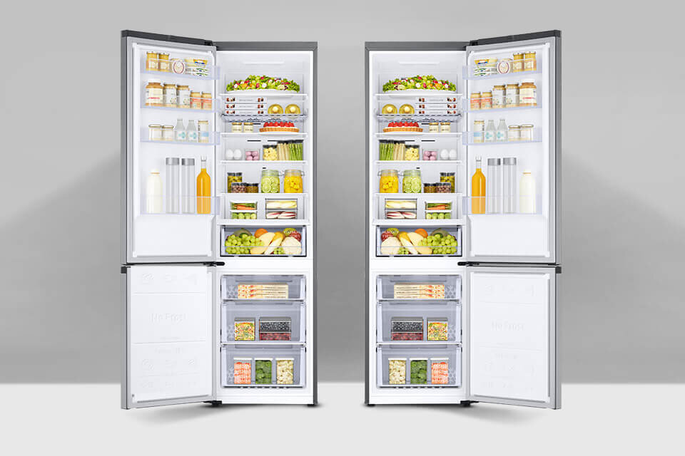 Drzwi można montować z prawej lub z lewej strony urządzenia