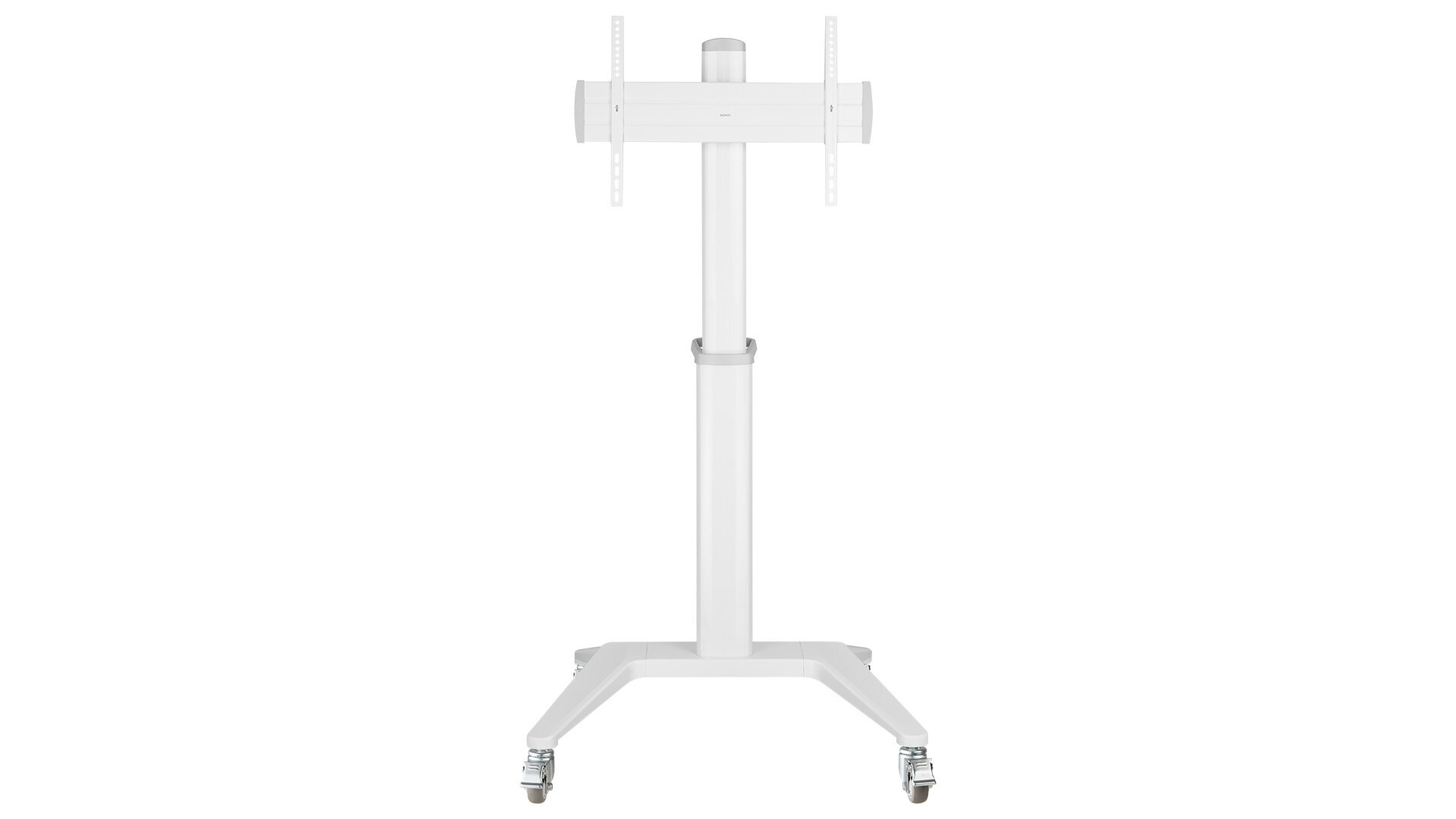 Stojak podłogowy DELTACO ARM-0452 do TV 37-70 cali Biały stojak podloga ekran mobilnosc przesuwanie kolka