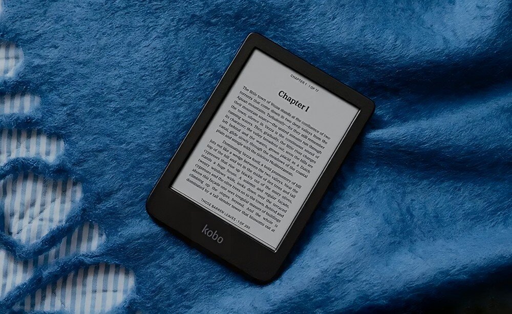 Czytnik e-booków KOBO Clara BW 6, Podświetlany ekran, Wi-Fi, Bez reklam Czarny wygląd opis