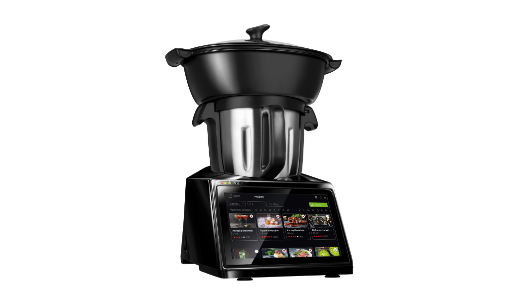 Termorobot iCoook Plus MRK-48P z zaznaczonymi numerami miejscami.