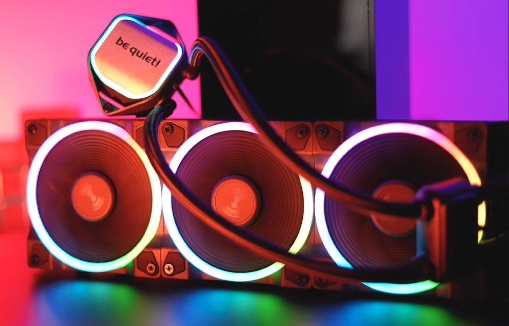 KOMPUTER MAD DOG BQ800FX-A03WRV2 R9-7950X3D 64GBD5 2TB RX7900XTX W11H chłodzenie CPU wentylator ciepłowody temperatura obciążenie