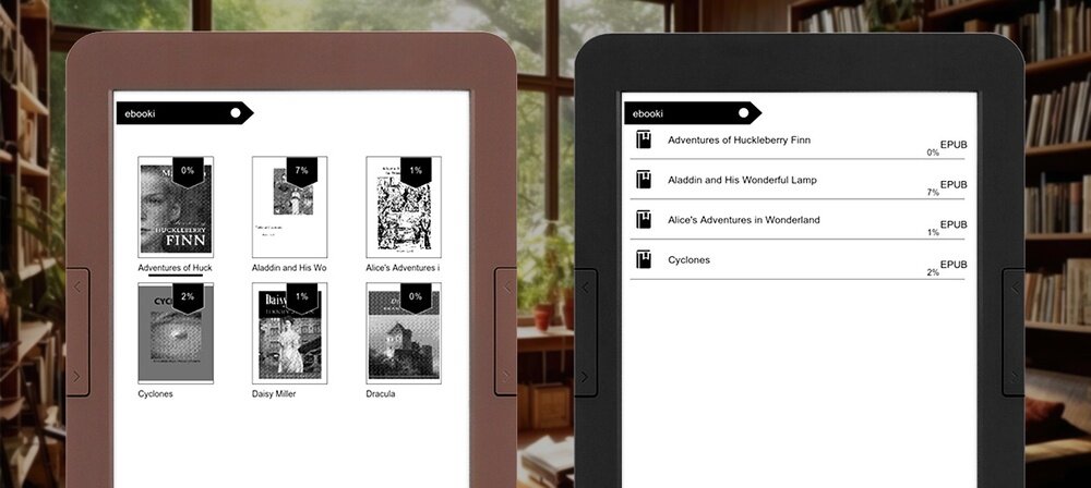 Czytnik e-booków BEMI Cognita+  Biblioteka 