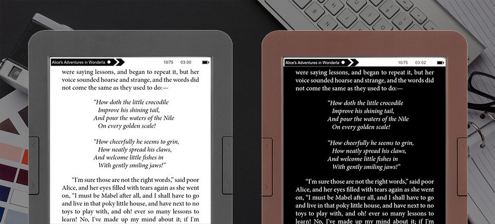 Czytnik e-booków BEMI Cognita+  tła 