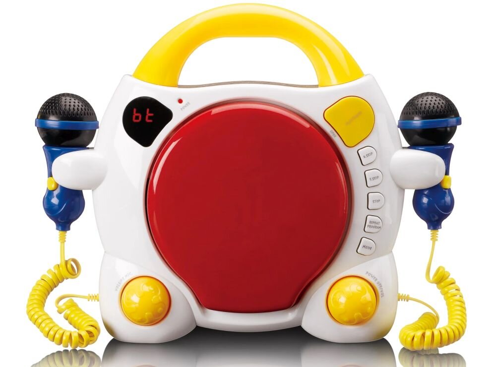 Zestaw karaoke LENCO KCD-011 KIDS CD BT obsluga design dzieci rozrywka