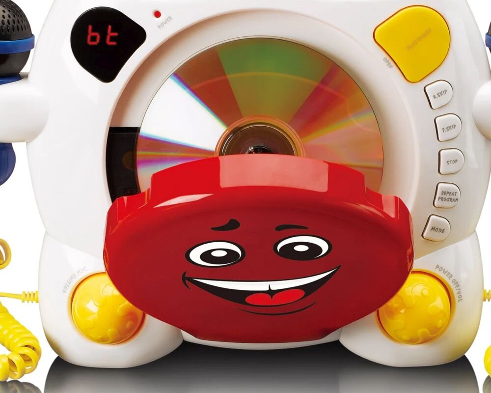 Zestaw karaoke LENCO KCD-011 KIDS CD BT lacznosc muzyka podklad cd karaoke sciezki bluetooth
