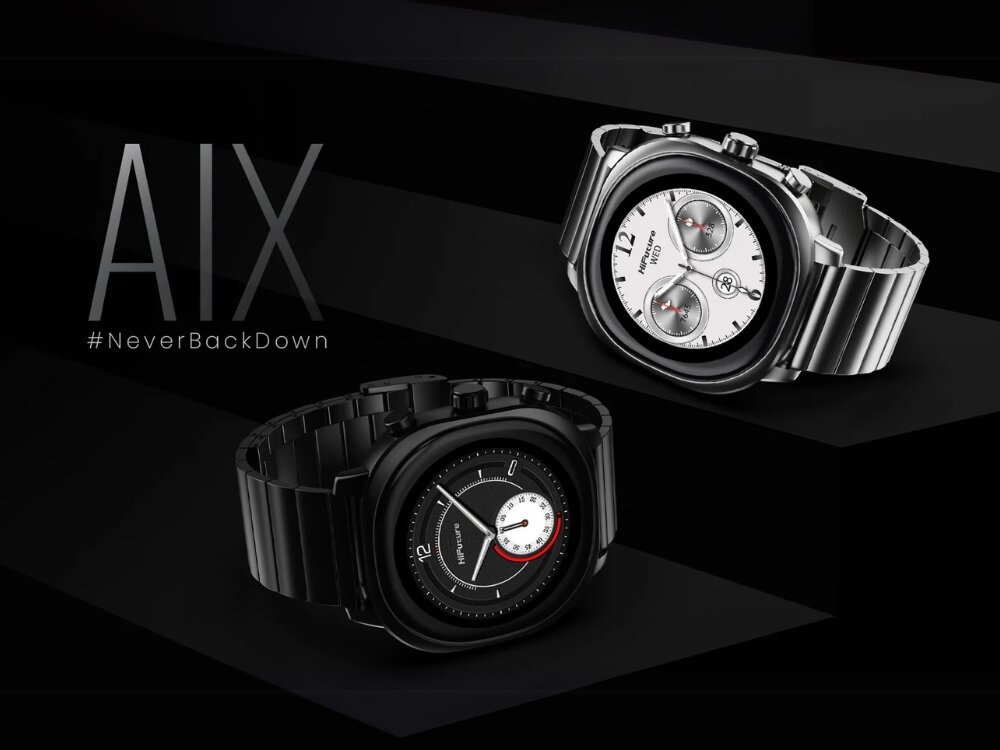 Smartwatch HiFuture FutureFIT AIX
smartwatch w dwóch wersjach kolorystycznych zegarek gadżet technologia pasek