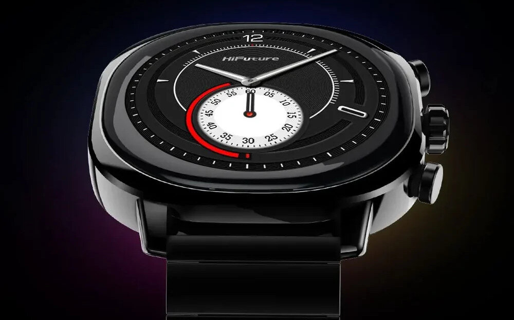 Smartwatch HIFUTURE FutureFit AIX precyzyjna konstrukcja gorilla glass elegancja wytrzymalosc