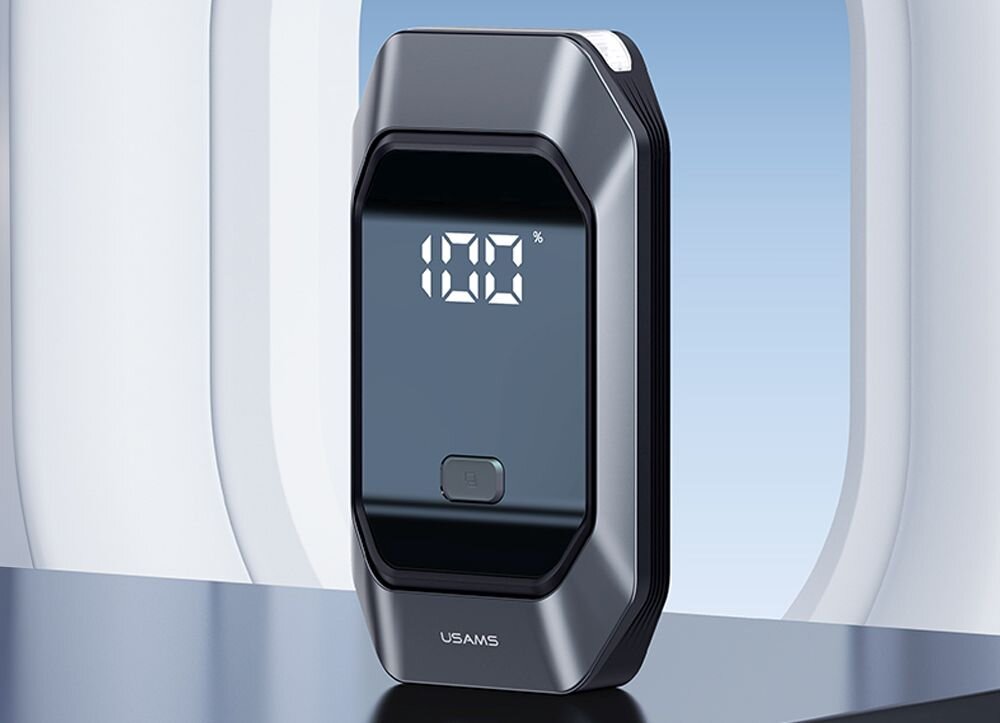 Powerbank USAMS Jumpstarter US-ZB284 8000 mAh latarka ciemność urządzenie