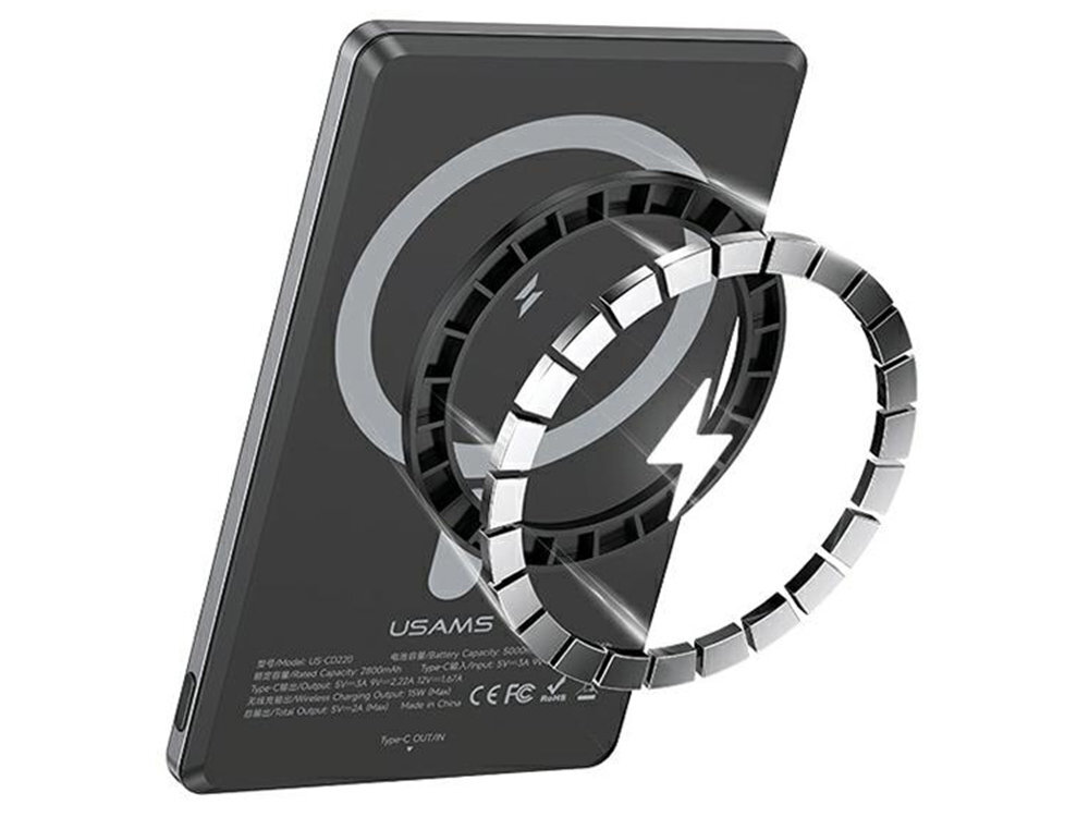 Powerbank USAMS US-CD220 telefonami komórkowymi, tabletami laptopami szybkie ładowanie wygodę i mobilność