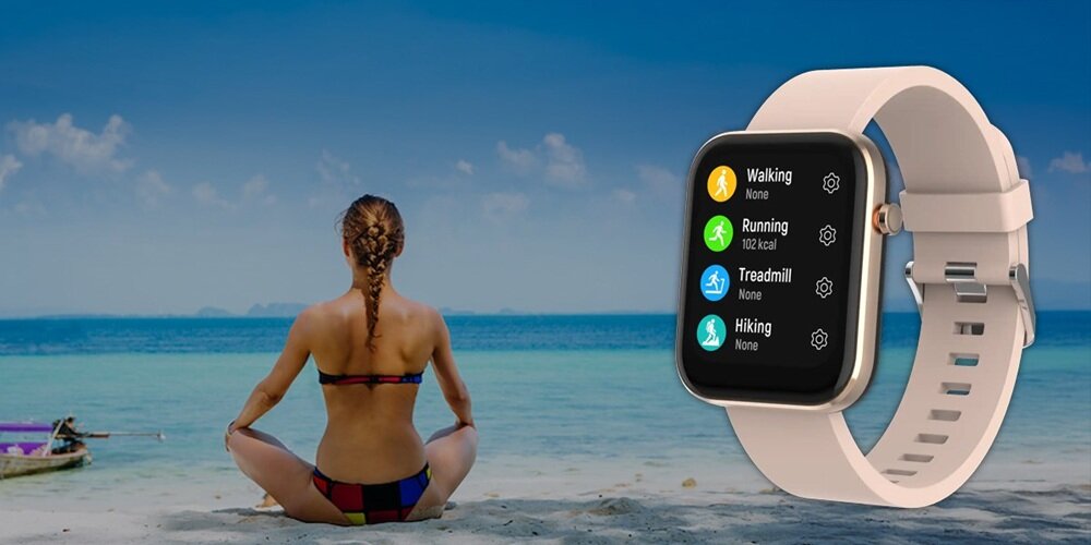 Smartwatch DENVER SW-182B Czarny pozwala odbierać powiadomienia, funkcja wibracyjnego alarmu
