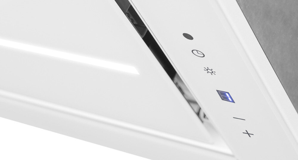 OKAP AFRELLI PIANO sterowanie przyciski łatwa obsługa 4 poziomy prędkości