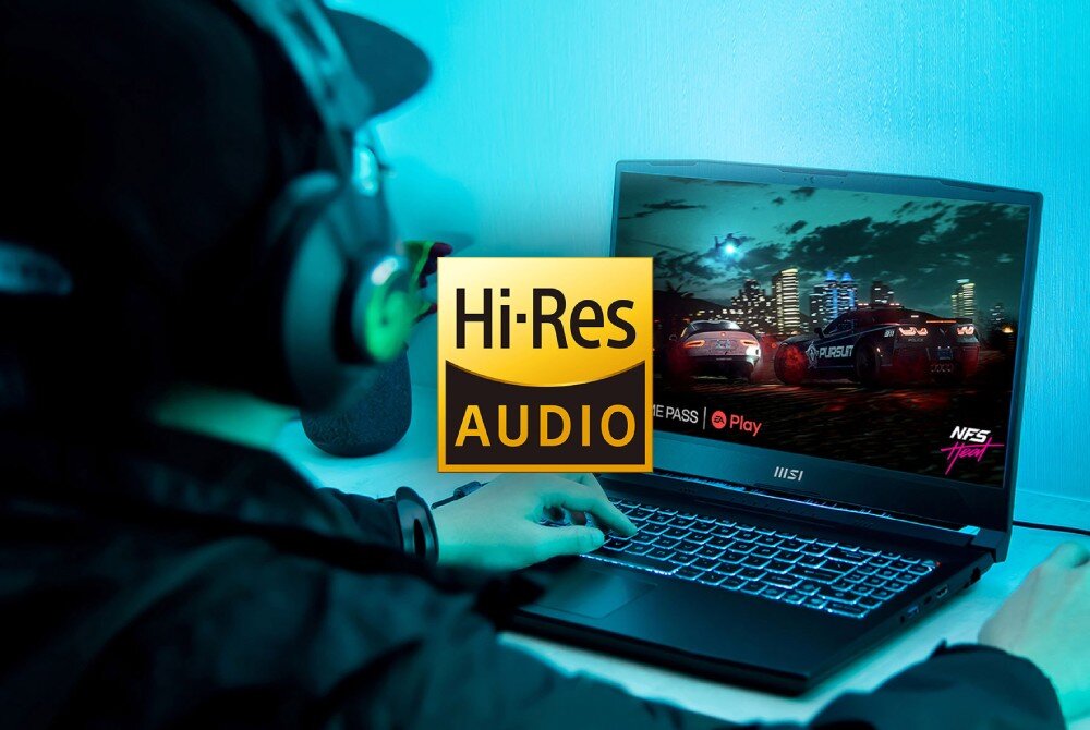 Laptop MSI Bravo 15 C7VF-249XPL 15.6 IPS 144Hz R7-7735HS 16GB RAM 1TB SSD GeForce RTX4060 + Karta zniżkowa G2A dźwięk głośniki audio kamera mikrofon