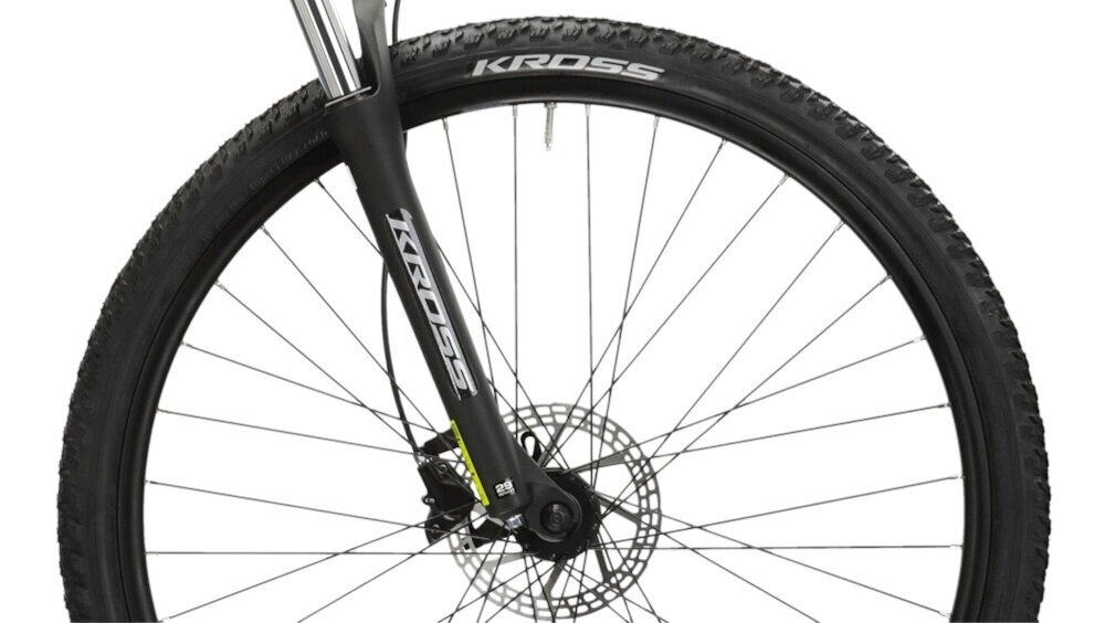 Rower elektryczny KROSS Esprit Boost 1.0 M19 29 cali męski Czarny kola duze 29-calowe szerokie opony WANDA odpowiednia przyczepnosc gruby bieznik regularne sprawdzanie ciśnienia powietrza wartość na bocznej części opony